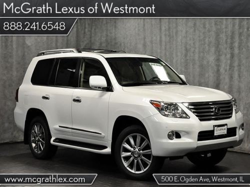 2011 lx570 4wd navigation rear dvd fully loaded lexus certified