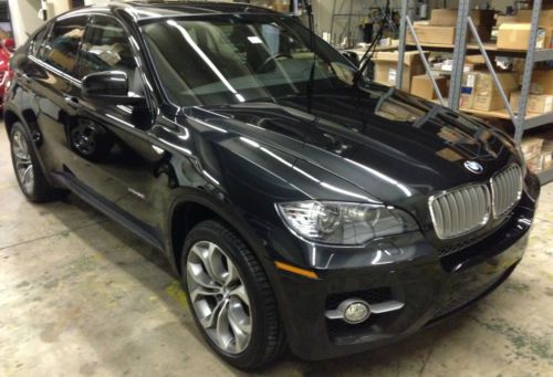 2012 bmw xdrive50i black on black low miles loaded full warranty like new