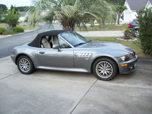 2001 bmw z3 roadster convertible 2-door 2.5i