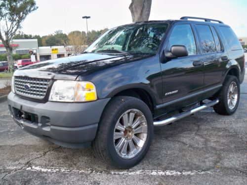 2004 ford explorer xls automatic cold a/c hot heat looks sharp $99 no reserve
