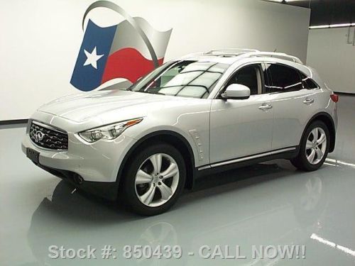 2010 infiniti fx35 deluxe touring awd sunroof nav 42k texas direct auto