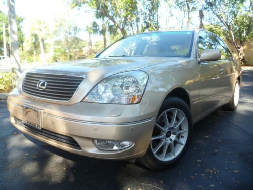 Lexus ls430 ls 430 great cond palm beach car no reserve must see
