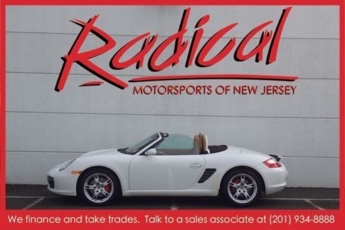 06 porsche boxster s low miles white manual