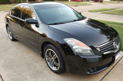 2007 nissan altima 2.5s black