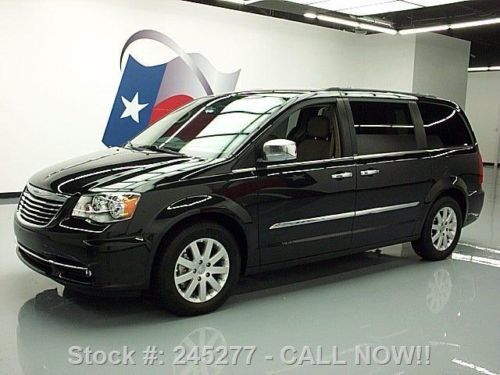 2012 chrysler town &amp; country touring-l nav dvd only 11k texas direct auto