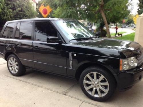 Supercharged land rover range rover sport sport utility 2006 4-door 4.2l