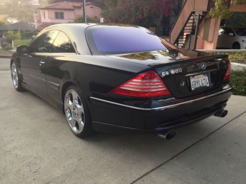 2002 mercedes-benz cl600 brabus edition 5.8l v12 very clean no reserve cl 600