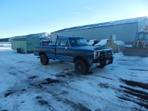 1991 dodge 250 cummins 4x4