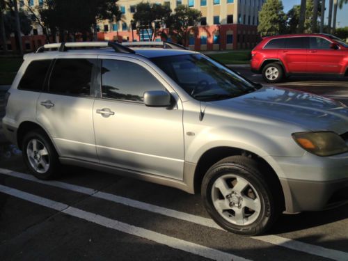 2003 mitsubishi outlander xls sport utility 4-door 2.4l