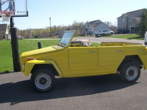 1973 volkswagen thing type 181 , 95% restored, 5926 miles