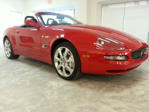 2004 maserati spyder cambiocorsa convertible 2-door 4.2l