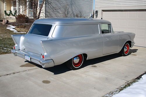 1957 chevrolet custom sedan delivery rat rod