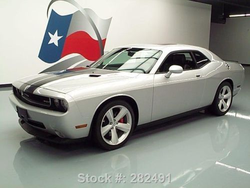 2010 dodge challenger srt-8 6.1l hemi sunroof nav 9k mi texas direct auto