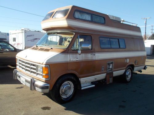 1986 dodge ram van, no reserve