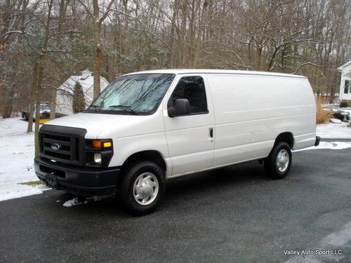 2008 ford e-350 super duty 1-ton extended cargo van 5.4l triton v8 no reserve