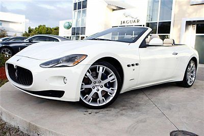 2011 maserati granturismo convertible  - low miles - stunning condition