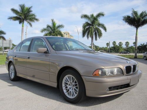 Florida bmw 530i premium leather sunroof alloys drives new no reserve!