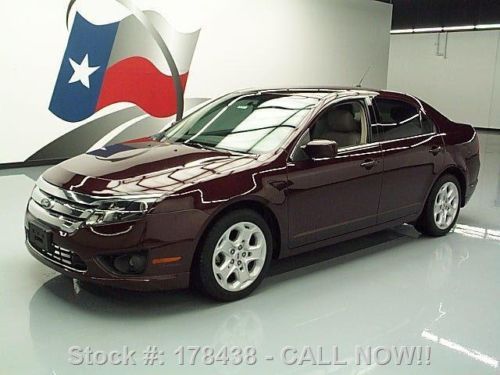 2011 ford fusion se automatic cruise control only 65k texas direct auto
