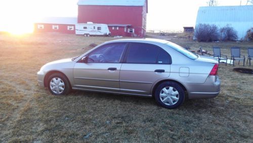 2001 honda civic lx sedan 4-door 1.7l