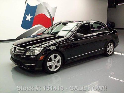 2011 mercedes-benz c300 sport p1 sunroof nav xenons 38k texas direct auto