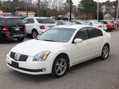 2005 nissan maxima 3.5 se v6 - runs/drives v. good!  loaded!  no reserve!