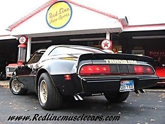 1979 y84 ws6 black bandit se trans am # match 6.6litre 403 auto loaded phs doc