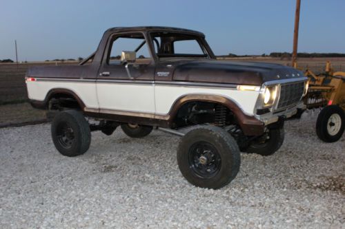 1978 ford bronco based class 3 score race truck 400/c6/kingpin dana 60