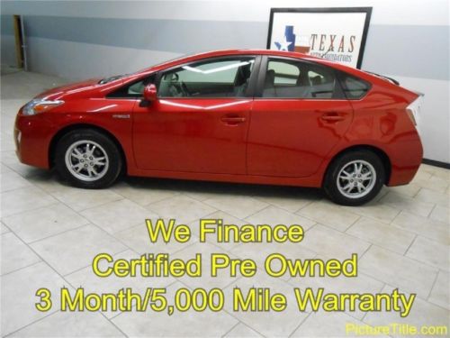 2010 toyota prius hybrid certified warranty we finance carfax texas