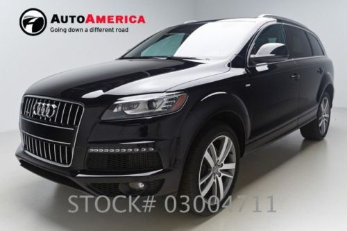 48k one 1 owner low miles 2011 audi q7 prestige tdi nav 3 row pano roof s line