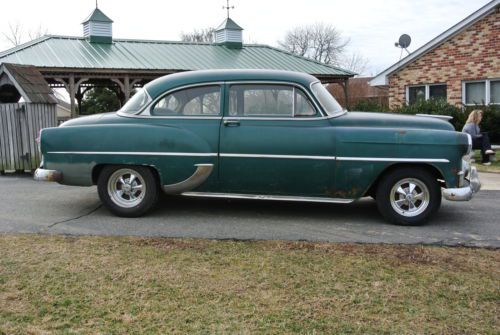 53 Chevy 2 door post sedan 210 original patina very solid clear title, US $9,500.00, image 6