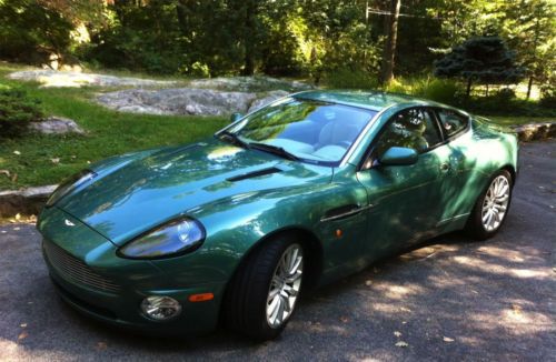 2002 aston martin vanquish am racing green just serviced pristine condition