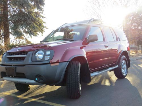 Low mileage!!! 2004 nissan xterra se sport utility 4-door 3.3l