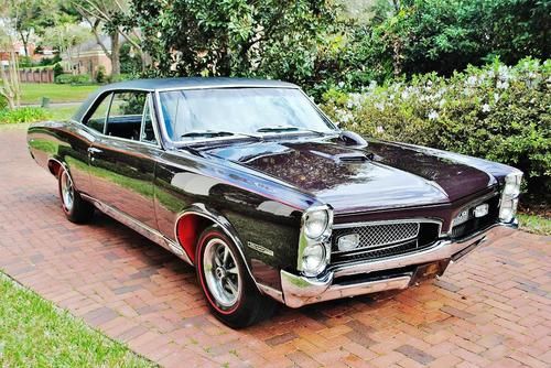 The very beat 1967 pontiac gto tri power matching numbers frame off restoration