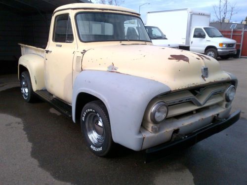 1955 ford f-100 &#034;custom cab&#034; shortbed pu