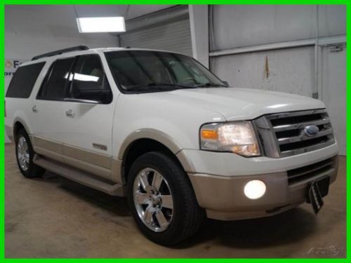 2008 ford expedition el, eddie bauer, 4x2, 5.4l, rear dvd, clearance priced!