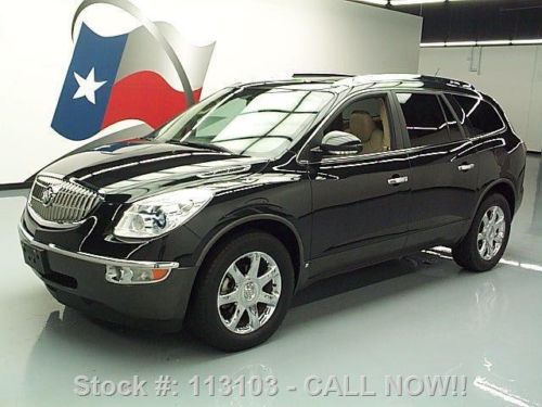 2009 buick enclave cxl dual sunroof dvd rear cam 45k mi texas direct auto