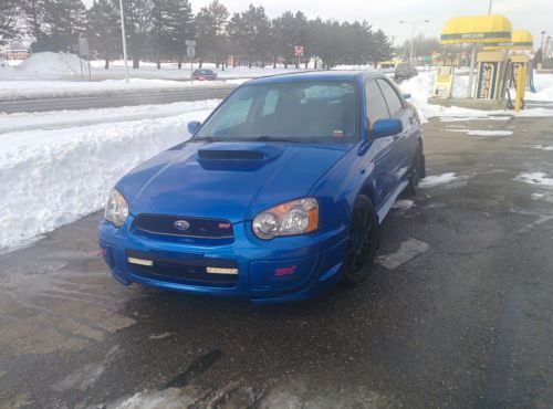 Low mile 2004 subaru wrx sti - excellent condition