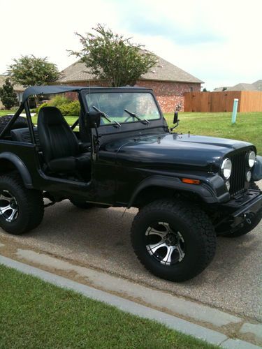 1980 cj7 amc 360 black