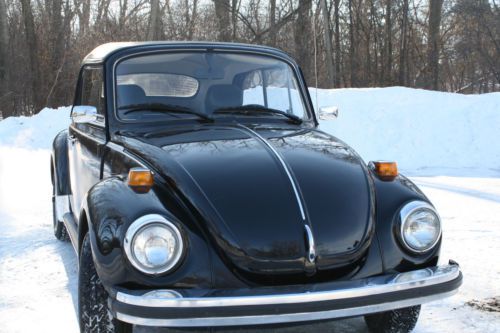 1979 volkswagen super beetle base convertible epilog  edition