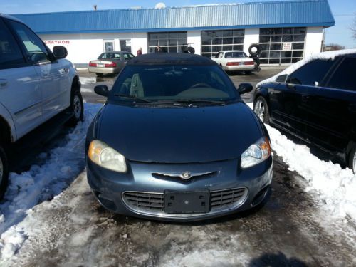 2002 chrysler sebring lx convertible 2-door 2.7l