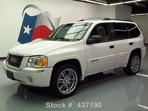 2004 gmc envoy 4.2l cd audio roof rack 20&#034; wheels 65k texas direct auto