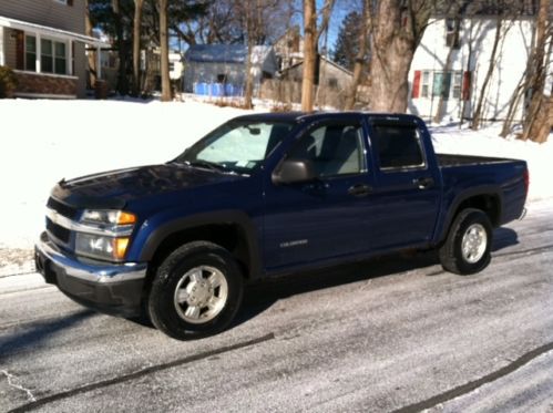 2005 chevrolet colorado sport ls crew cab pickup 4-door 3.5l 4 wheed drive