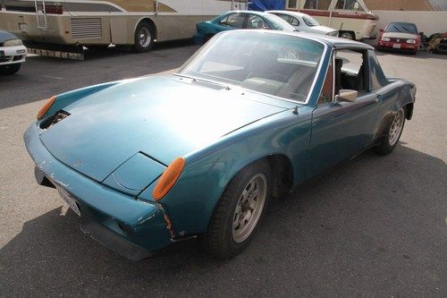 1973 porsche 914 targa flat 4 cylinder no reserve