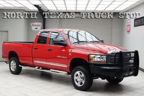 2006 dodge ram 2500 diesel 4x4 laramie long bed heated leather infinity texas