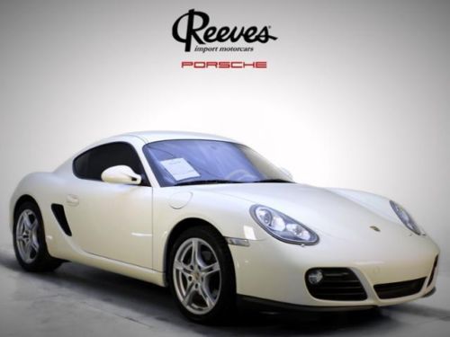 2009 porsche cayman 2dr cpe low mile2.9l cd 4-wheel abs m/t a/c aluminum wheels