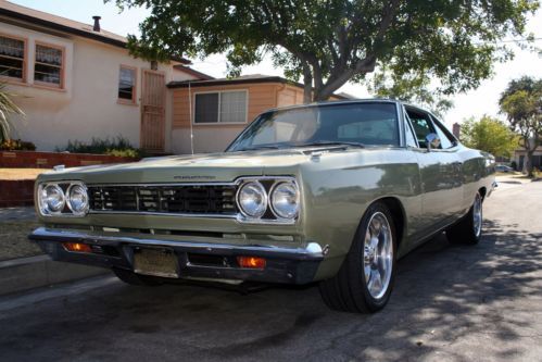 1968 plymouth roadrunner 383 4-speed #&#039;s matching