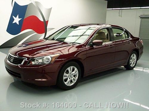 2010 honda accord lx-p sedan automatic alloys 19k miles texas direct auto