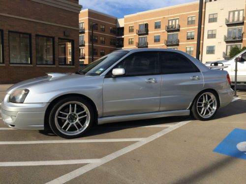 2004 subaru impreza wrx sedan - 2 adult owners - never seen snow!