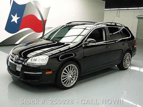 2009 volkswagen jetta sportwagen se auto pano roof 68k! texas direct auto