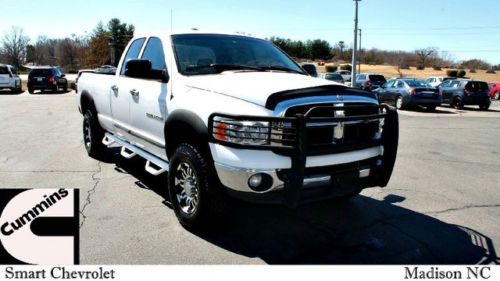 2004 dodge ram 2500 cummins turbo diesel quad cab 4x4 pickup trucks 4wd truck